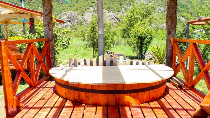 Lo Antuco Cabañas con Tinajas