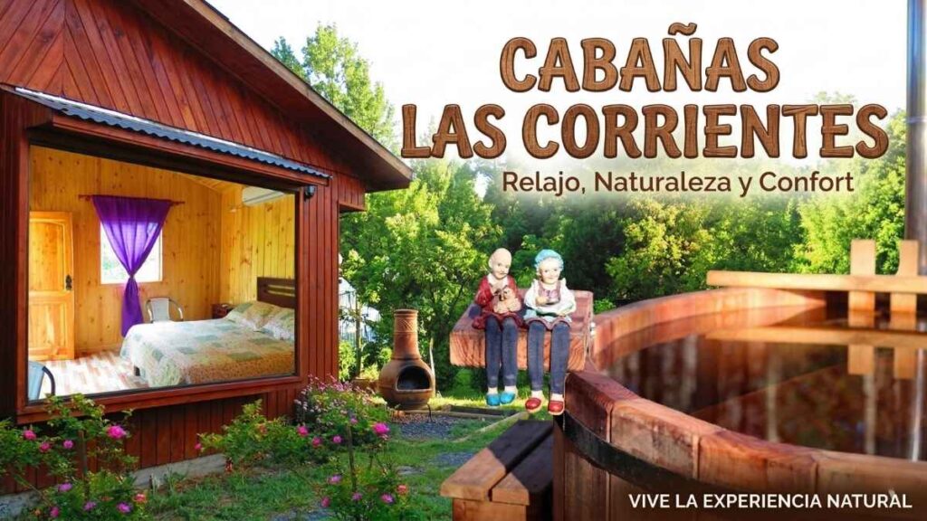 Cabañas las corrientes salto del laja con tinajas